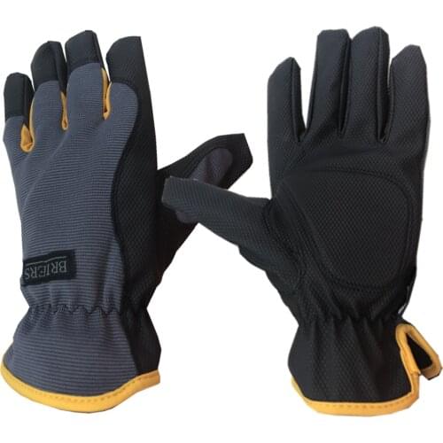 PU Reinforced Grip Cut Resistant Industrial Safety Anti Vibration Thinsulate 3M C-40 Grams Fully Lined Mechanic Work Gloves