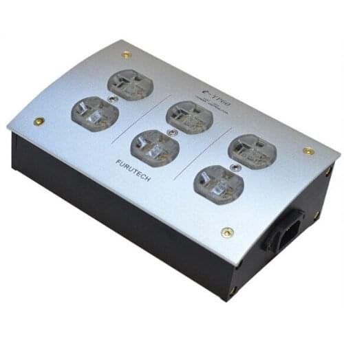 E-TP60 Mains Power Distributor US 15A, Gold plated Audio Grade Receptacle Passive filters
