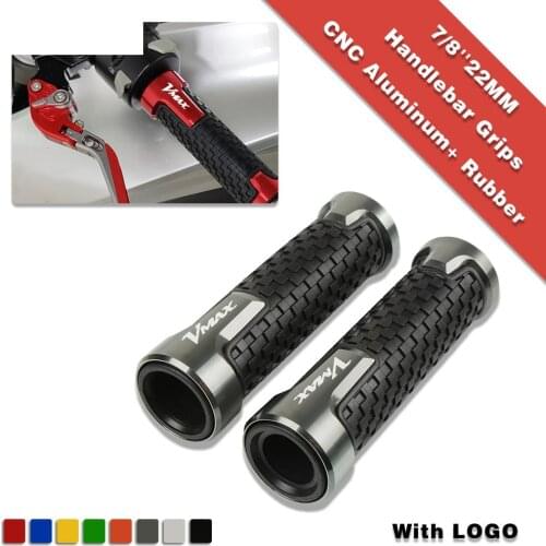 Motorcycle Hand Grip Bar handlebar grips FOR Yamaha V MAX V-MAX VMAX VMX17 1200 1700 2011 2012 2013 2014 2015 2016 2017 2018