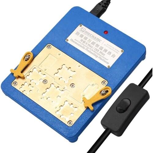 MECHANIC IX5 MAX For iPhone 11 PRO X XS Thermostat Desoldering Rework Station Heater ForMainboard Separater