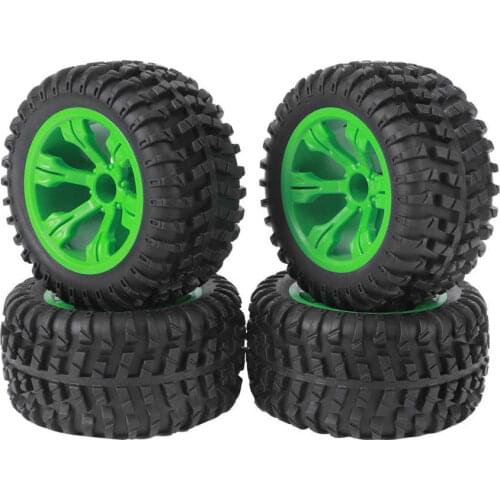 1:12 Off-Road Car Wheel Rims RC Rubber Car Tires for WLtoys 12428 WLtoys 12427 RC Toy Accessory