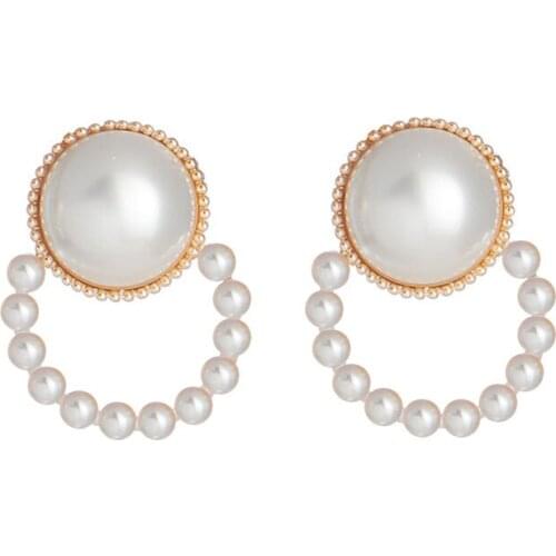 1@# 1pair Clip Earrings Statement Golden Delicate for Women Fashion Shine Geometric Clip Wedding Jewelry Bijoux