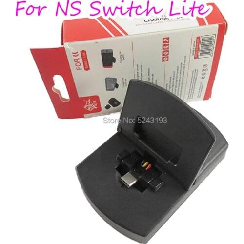 10pcs Charging Base Portable Charger For Switch lite Fixed Base For Nintendo Switch Host Charging Base Bracket Charger