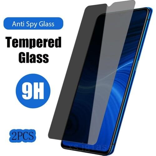 2PCS Privacy Protective Glass For Huawei P10 P20 P30 P40 Lite Tempered Glass On For Huawei mate 9 10 20 30 Pro NOVA 3 4 5 Glass