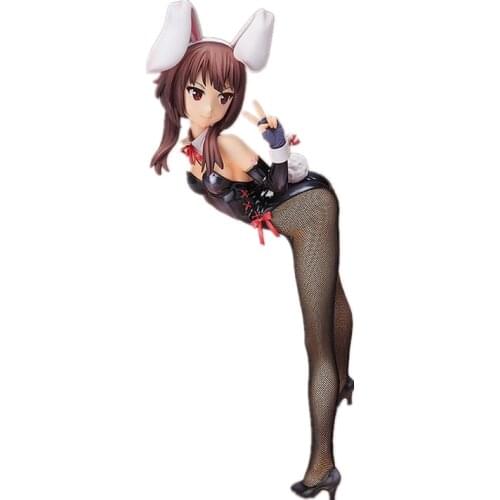 33cm Freeing KonoSuba Gods Blessing on this Wonderful World Megumin Bunny Ver. PVC Action Figure Anime Toys Model Dolls