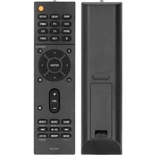 Receiver Accessory RC‑911R Remote Control Replacement for Onkyo TX‑RZ810 TX‑NR575E Audio‑Video Receiver