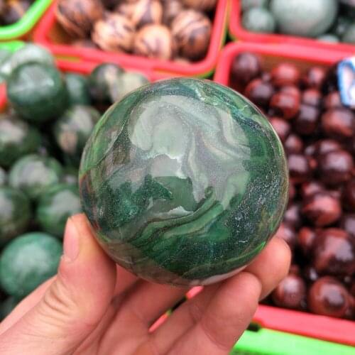 Free shipping hot new natural African turquoise crystal ball as a wedding decoration furniture decoration