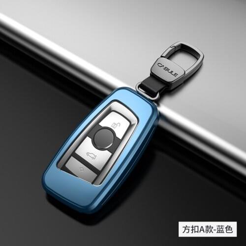 Aluminum Alloy Car Key Case Cover For Bmw F20 F30 G20 f31 F34 F10 G30 F11 X3 F25 X4 I3 M3 M4 1 3 5 Series Key Bag Protection