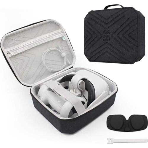 Portable Carying Case for Oculus Quest 2 VR Glasses Storage Box All-in-One Protection Bag Pressure-resistant Shockproof Handbag