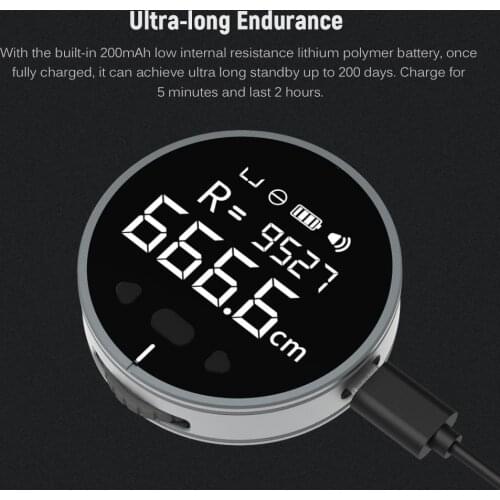 8 in 1 Handheld High Accuracy Laser Rangefinder 99M LCD Display Laser Range Finder Electronic Ruler Distance Meter