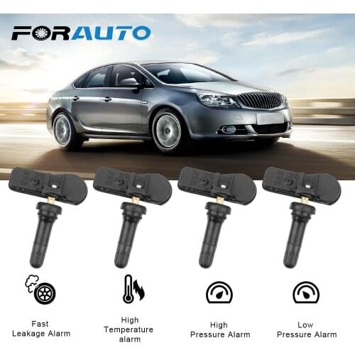FORAUTO 4 Pcs 52933-C1100 TPMS Car Tire Pressure Monitor Sensor for Hyundai Creta IX25 Tucson I40 IX35 Sonata 2014-2018 Tucso