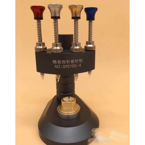 Watch Hands Setting Tool with 4 Runners Watch Hand Fitting Machine Watch Repair Tool