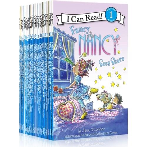 30 Books/set I Can Read Fancy Nancy Manga Book Sets In English Learning Picture Stories Reading Book for Kids early education