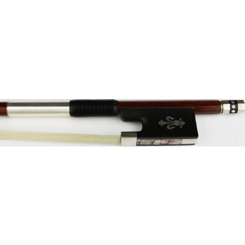 NEW 4/4 Size Hard Carbon Fiber Violin Bow Pernambuco Skin, Concerto Level