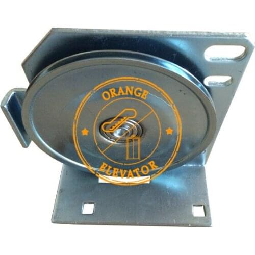 Elevator Rope Roller W Bracket