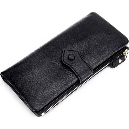 Hot Wristlet Women Wallets Ladies Purse Leather With Coin Pocket High Capacity Clutch Long Money Bag Card Holder Phone Wallet