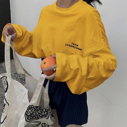 Spring And Autumn Womens Green Long-sleeve Printing T-shirt Bottoming Shirt Tops Fashion Ins2021 New Casual Simple Loose Tops