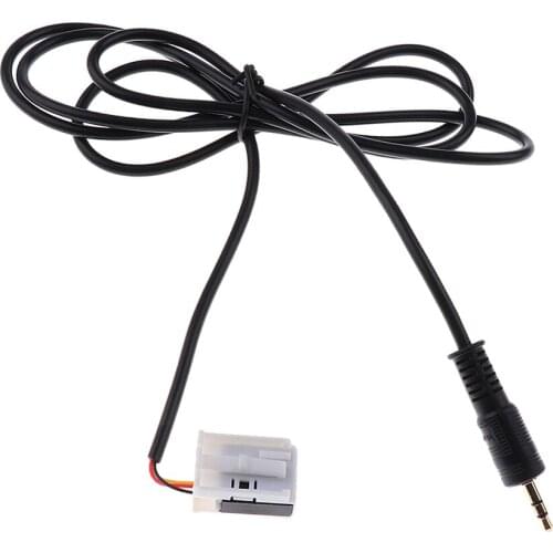 High Quality Car 3.5mm AUX Audio Input Adapter Cable Connector