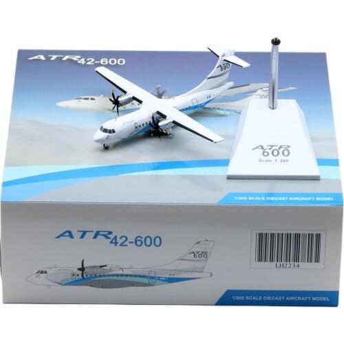 1:200 LH2234 JC Wings ATR42-600 "House Color" Alloy Collectible Plane Diecast Aircraft Model Reg#F-WWLY
