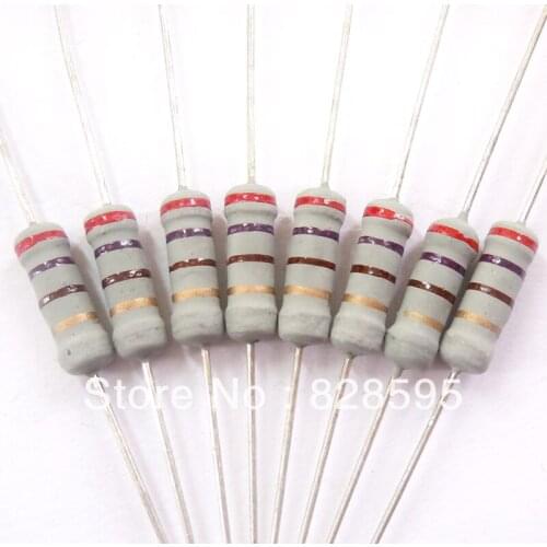 1w 270 ohm 270R ohm 100% Original New Fixed Resistors Metal Oxide Film Resistors Resistance +/- 5% (200pcs)