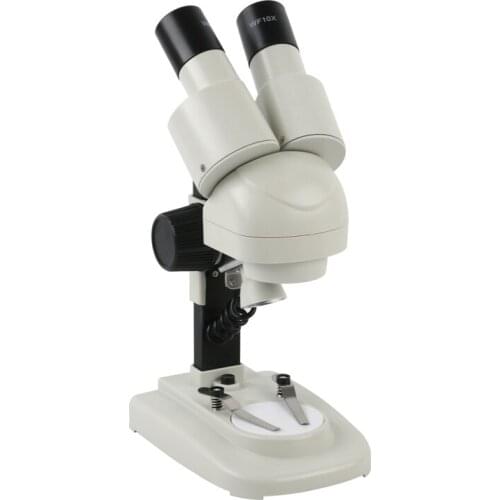 10X/20X 20X/40X Stereo Microscope Binocular Microscope LED Illumination For PCB Soldering Phone Repair Kids Education