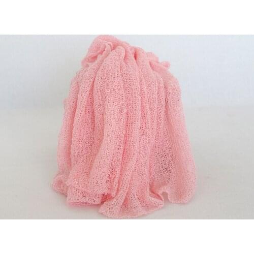 5 pcs/lot Pink Newborn Stretch Rayon wrap Baby girl Sweater Jersey wrap Newborn Photography props Soft swaddle Layering Fabric