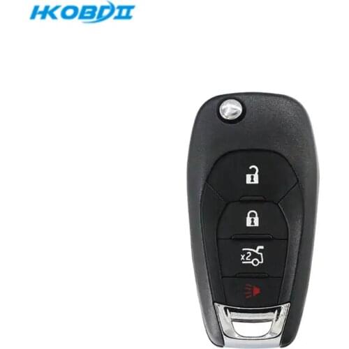 HKOBDII 4 Buttons Car Key fit forChevrolet Aveo Cruze Malibu 7952 ID46 Chip 315MHz 433Mhz for GMChevrolet Cruze Aveo 2015