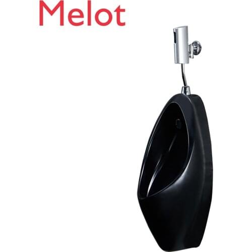 Black Personalized Urinal Bathroom Wall-Mounted Deodorant Urinal Household Adult Mens Induction Urine Cup