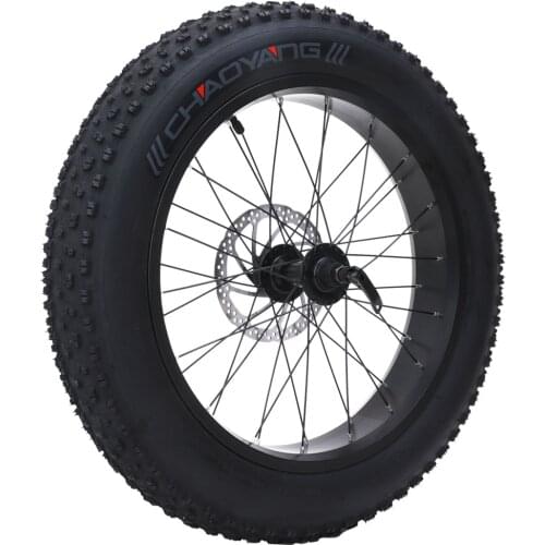 MX20 electric snowmobile front wheel beach car front wheel 20 inch thick bicycle with inner tube 4.0 Fat tire