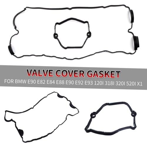 Engine Valve cover gasket Cylinder Head Kit OEM 11120035738 for BMW E90 E82 E84 E88 E90 E92 E93 120i 318i 320i 520i X1 2006-2011