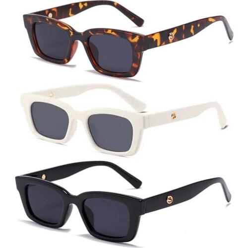 Lightweight Sunglasses For Men And Women Fashionable Sunglasses Square Lens Personalized Decorative Glasses