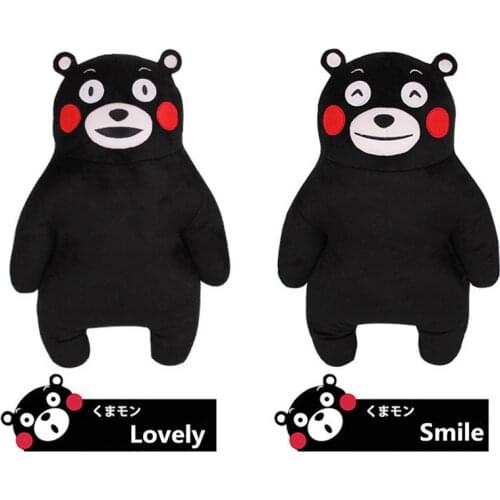 New Arrival KUMAMON Plush Stuffed Doll 50cm/20inch Action Figure Japan Mascot Character Kumamoto Yuru-Chara Kids Birthday Gifts