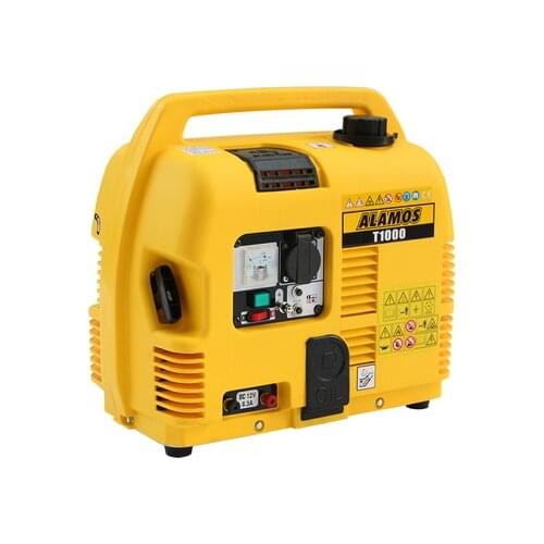 T1000 Portable Household Gasoline Generator Home Small Silent Generator Single Phase Gasoline Generator 1000W 220V 88CC 4.2L