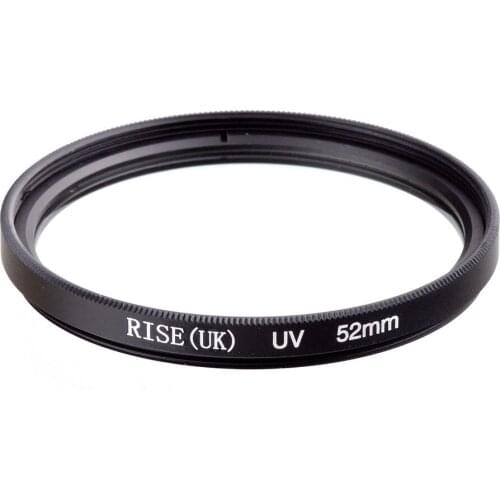 RISE(UK) 52MM UV Ultra-Violet Filter Lens Protector for DLSR camera 52mm lens