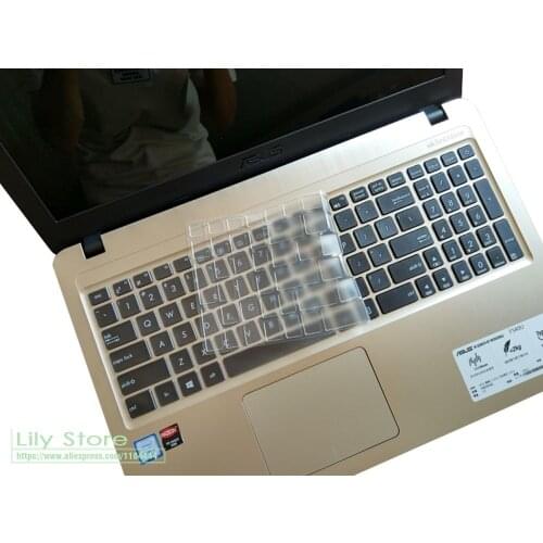 Ultra Thin TPU Laptop Keyboard Protector Skin Cover For Asus F555 F555LA F555LJ F555LB F555LD X550ZA K501UX K501UW GL552VW