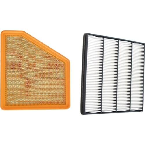 Car Engine Air Filter Cabin Filter for Chevrolet Camaro 3.6L 2009 2010 2011 2012 2013 2014 2015 2016 2017- 92796275 92234714