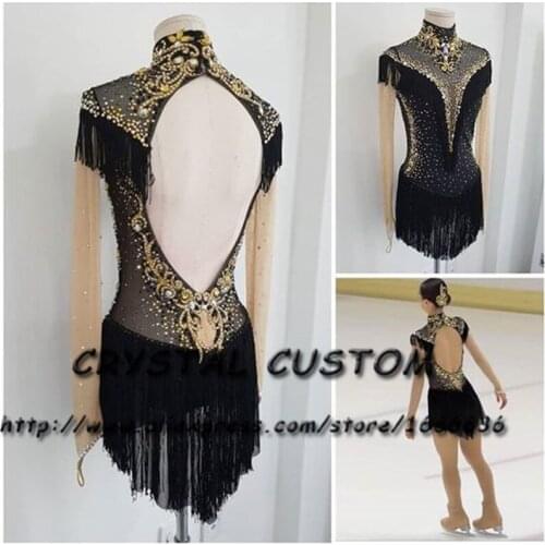 Adult Figure Skating Dress New Brand Ice Skating Dresses Custom-made For Competition DR4857