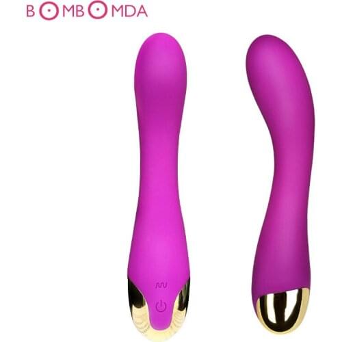 USB Charging G Spot Vibrating Vibrators Powerful AV Wand Vibrators For Women,Mute Vaginal Massage Vibrator Adult Sex Products O3