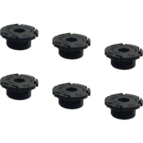 11137605018 6PCS Engine Oil Pan Drain Plug with O-ring 7605018 090-214CD Fits for BMW F21 125i F23 228i 320i 328i F33