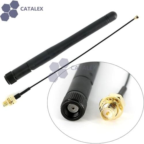 2.4G 3DBI Wifi Antenna + Extension Cable IPX to PR-SMA for ESP8266 Series Modules