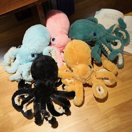 30cm-65cm Kawaii Simulation Octopus Plush Toys Stuffed Pillow Cushion Octopus Plushie Creative Toys for Girls Kids Birthday Gift