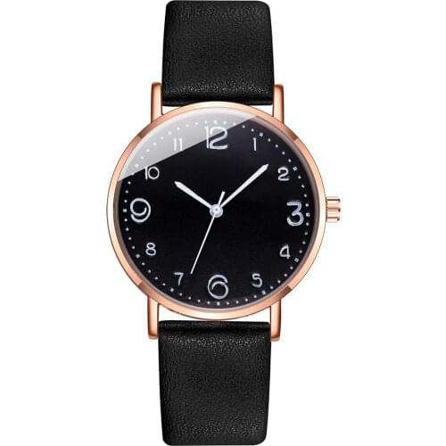 4pcs Set Top Style Fashion Black Clock Analog Quartz Women Watch Ladies Dress WristWatch Luxury Stainless Steel Band Watch #28