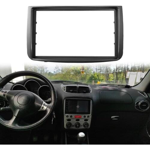 7 Inch 2Din Car Fascia for Alfa Romeo 147 2005-2011 Stereo Fascias Panel Dash Mount Installation Car DVD Frame Kit