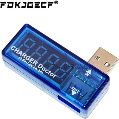 Digital USB Mobile Power Charging Current Voltage Tester Meter Mini USB Charger Doctor Voltmeter Ammeter