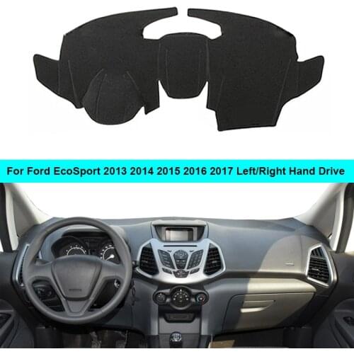 For Ford EcoSport 2013 2014 2015 2016 2017 Car Dashboard Cover Dashmat Dash Mat Carpet Cape Layers Sun Shade Dash Board Cover