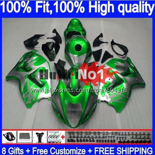 Injection For SUZUKI Hayabusa GSXR 1300 2008 2009 10 11 12 29MC.192 GSXR-1300 GSXR1300 08 09 2010 2011 2012 Fairing Green Gloss
