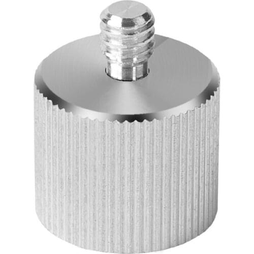 5/8" Female to 1/4"-20 Male Thread Adapter Microphone Stand Camera Monitor