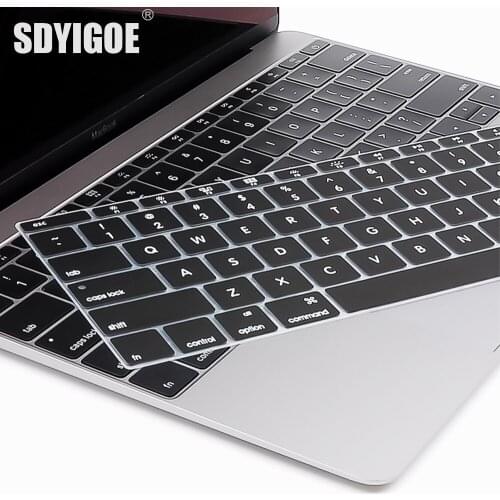 Stickers for laptop Silicone keyboard cover for macbook pro13 A1708 A1988 Color keyboard case For macbook retina 12inch A1534