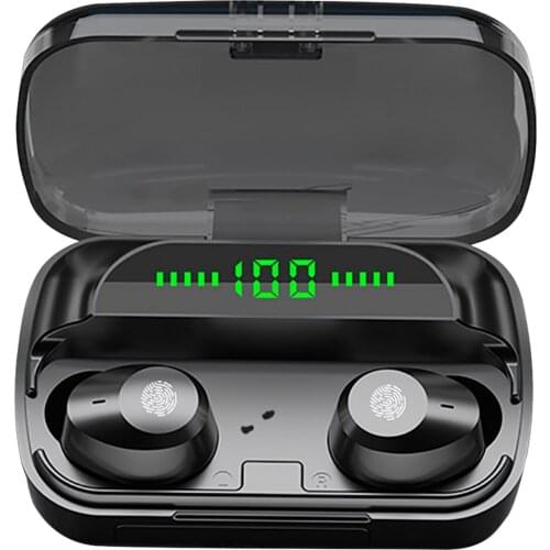 TWS Bluetooth 5.0 Earphones Charging Box Wireless Headphone Stereo Sports Waterproof Earbuds Headsets With Mic