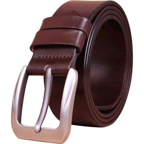 Fashion mens belts leather for jeans black belt man real leather mens belt straps male belts luxury ceinture cuir homme fs201
